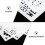 24pcs Painting Template for Notepad Journal Scrapbooking Art Projects Drawing Stencils Templates 8