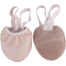 2 paar meisjes jazzschoenen met teenbeschermers en halve zool, dansschoenen voor ballet