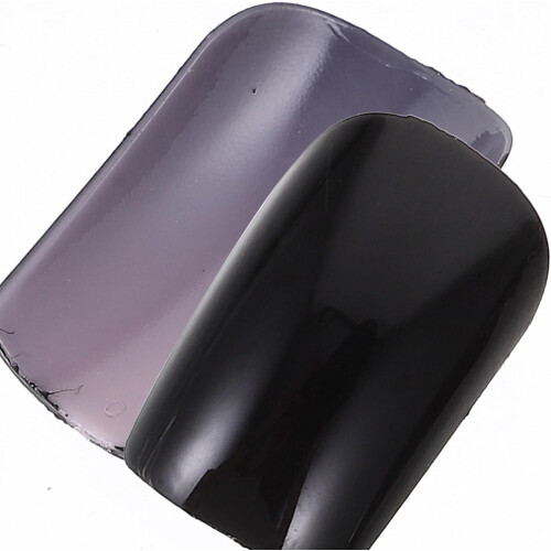 24pcs Black Snake Pattern Press on Nails Set for Women Detachable False Nail Tips 2