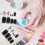 24pcs Black Snake Pattern Press on Nails Set for Women Detachable False Nail Tips 6