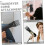 Replacement Handle Umbrella Grip Hole Plastic Spare Part for Broken Folding Umbrella Handle Refit Upgrade Easy Install 7