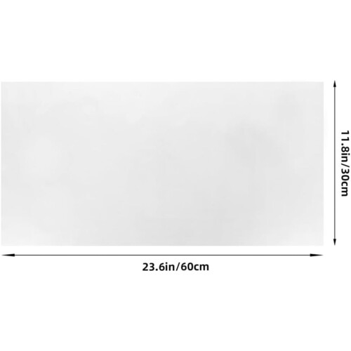4pcs Removable Static Whiteboard Sheets 30cm x 60cm Wall Whiteboard Paper 1