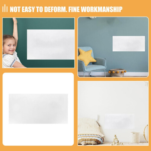 4pcs Removable Static Whiteboard Sheets 30cm x 60cm Wall Whiteboard Paper 2