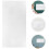 4pcs Removable Static Whiteboard Sheets 30cm x 60cm Wall Whiteboard Paper 7