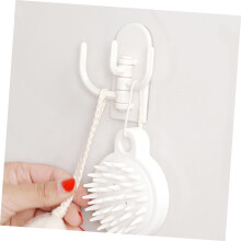 4pcs Rotatable Storage Hooks Over Door Hooks Plastic Cabinet Hanging Holder for Kitchen Clothes Hanger