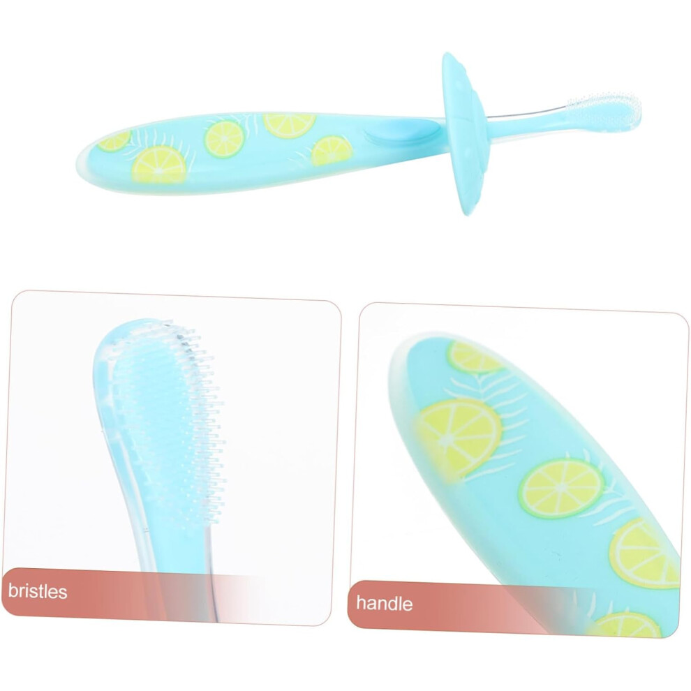 Hkhbjs Boy Girl Shaped Non- Toothbrush Tongue Scraper For Teeth Cleaning Manual Toothbrush