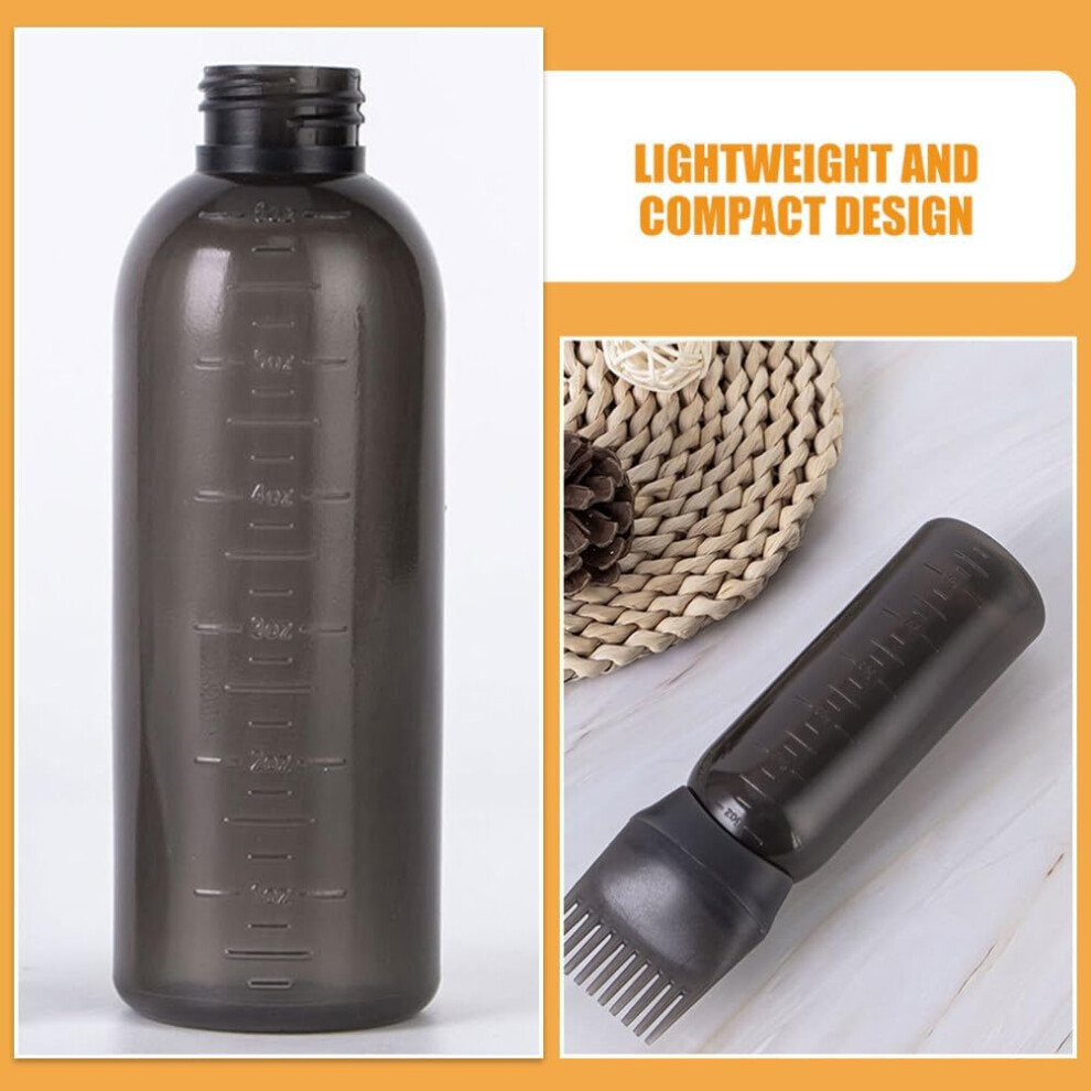 Hkhbjs 4Pcs Hair Dyeing Bottles For Barber Hair Dye Bottle Applicator Scalp Applicator And Oiling