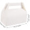 50pcs Cupcake Boxes White Cardboard Baking Cake Box Pastry Container 2