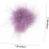 6pcs Fluffy Pompom Nail Decors Cute Removable Nail Art Decorations 2