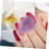 6pcs Fluffy Pompom Nail Decors Cute Removable Nail Art Decorations 4
