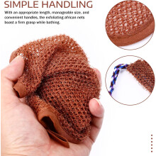 Exfoliating African Net Body Scrubber Back Scrubber Nylon Bath Wash Cloth