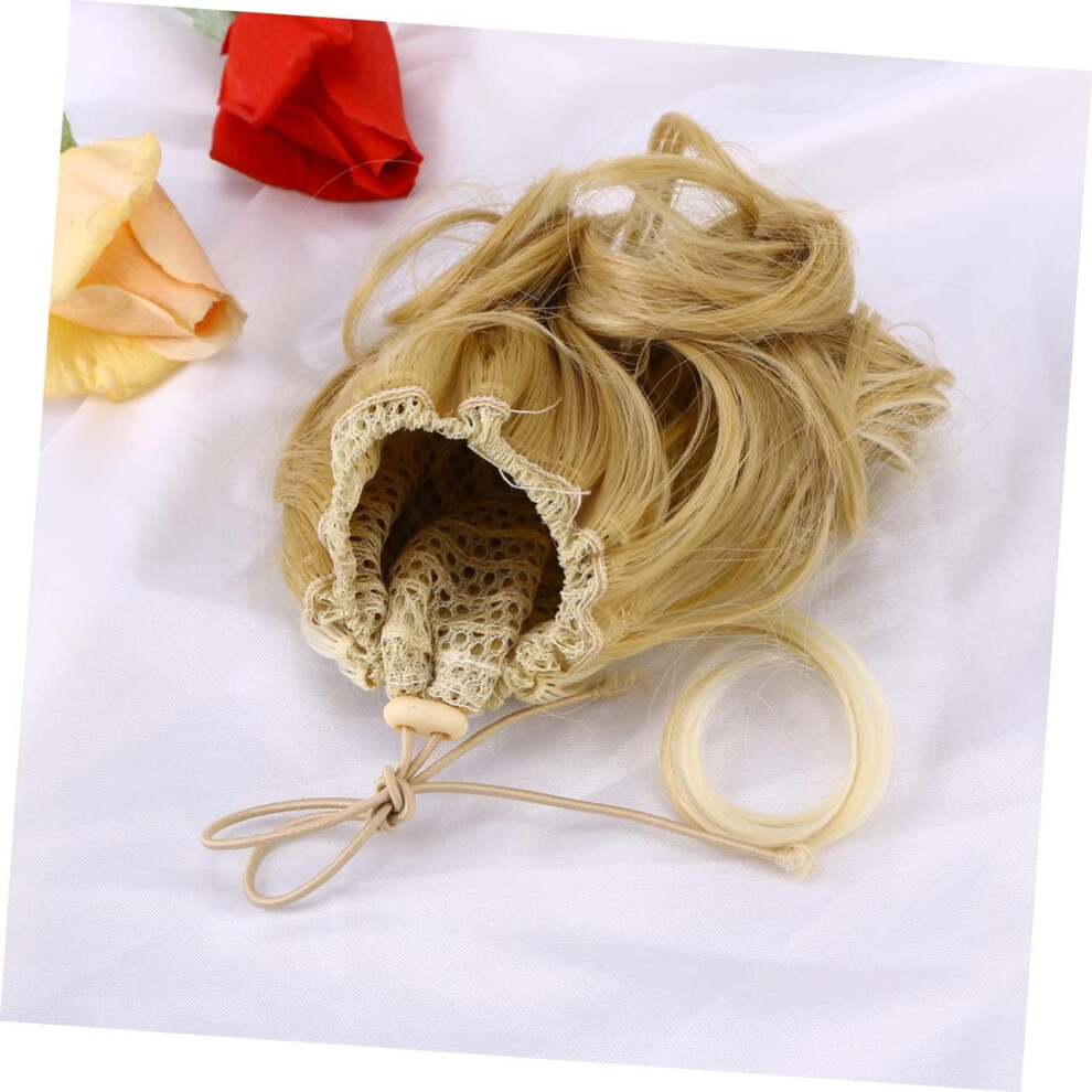 Hkhbjs Ponytail Hair Extension Drawstring Curly Wig Long Messy Curls Wavy Hairpiece For Women Hair Accessories