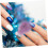 6pcs Fluffy Pompom Nail Decors Cute Removable Nail Art Decorations 6