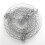 3 Pcs 3 Tier Hanging Basket Kitchen Wall Basket Silver Iron Wire 8