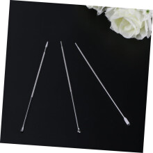Set di 9 strumenti portatili in acciaio inossidabile per la rimozione del cerume, a vite, con funzione di stuzzicadenti.
