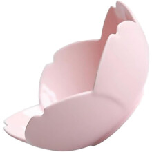 Japanische Keramikschale in Blumenform, 15 cm, handbemalt