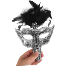 Bling máscara mascarada Pvc penado borda para mulheres Halloween carnaval festa de dança