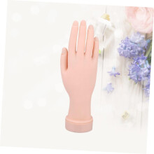 Maniküre-Übungshandmodell, künstliche Hand, Nagelkunst, lebensechtes Übungswerkzeug