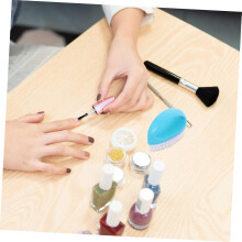 2Pcs Nail Brush Cleaners for Fingernail and Toenail Dust Removal Durable Strong Bristle Manicure Cleaning Brushes