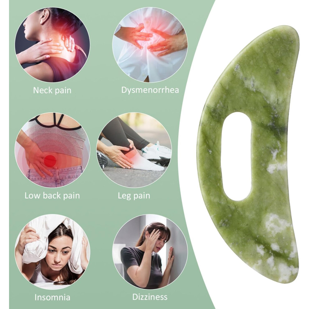 Hkhbjs Gua Facial Tool Jade Scraping Massage Board For Muscle Relief And Skin Care Versatile Gua Tool