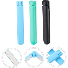 Arquivos de unhas duplas de 3pcs para ferramentas de manicure profissionais de viagem