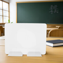 Divisorio per scrivania in acrilico, pannello per la privacy, ideale per ufficio, studenti e aule scolastiche, come ausilio allo studio.