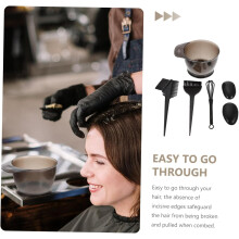 Hair Coloring Kit Salon Hair Dyeing Set 5 Pieces Hair Nursing Tools Easy to Use