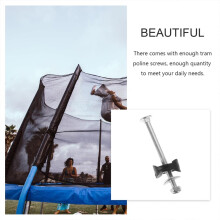 48Pcs Long Screws Professional Fixing Screws Durable Screws Trampoline Screws for Trampoline