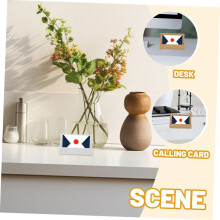 2pcs Card Holder Stand Office Desk Name Cards Display Business Card Stand For Organizing Displaying Business Cards