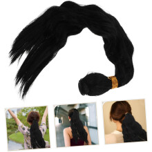 Beutel Damen Lockenperücke Extensions, natürliche Locken, Haarbündel, Dekoration für den täglichen Gebrauch, lebendiges Haar