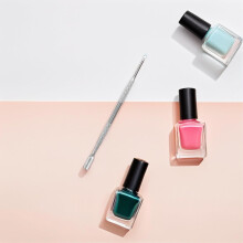 3pcs profissional cutícula empurrador ferramentas removedor de manicure de aço inoxidável f