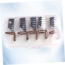 5pcs Aluminum Finger Rest for Nail Extension Reusable Nail Art Forms for Home Salon Use Beauty Tools