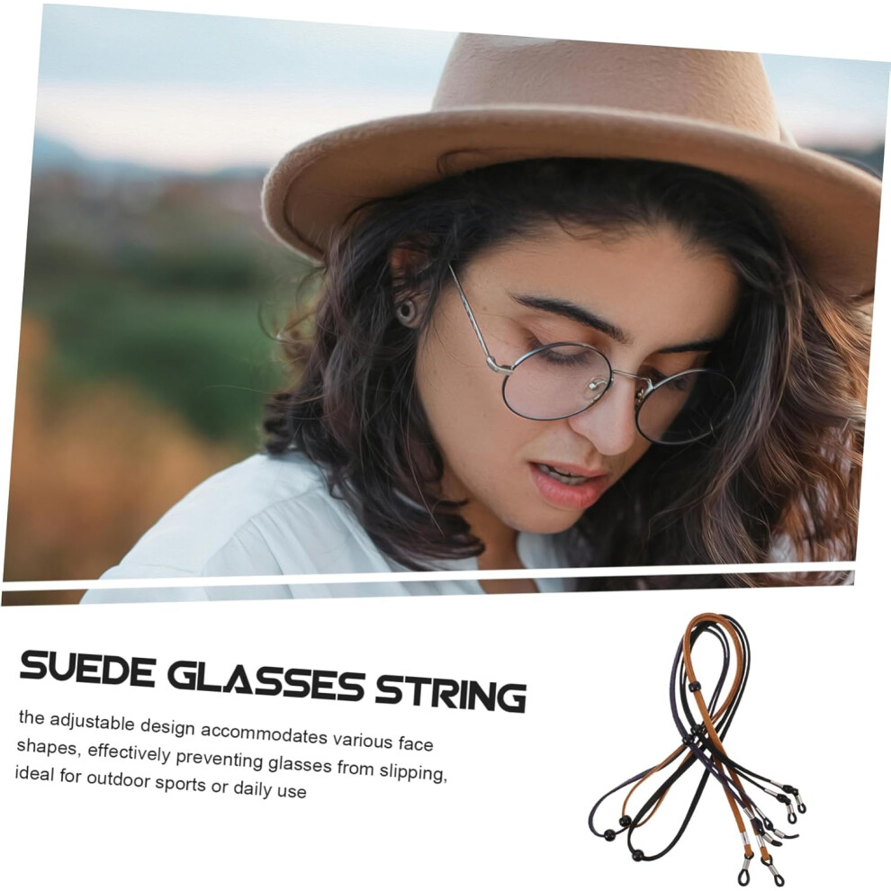 Hkhbjs 6Pcs Drop Glasses Rope Eyeglass Cords Sunglasses Neck Strap For Sports And Daily Use Prevents Glasses From Slipping