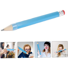 Fa jumbo ceruza 35 cm-es nagy kék ceruza kellék iskolába, otthoni irodába, gyerekeknek, óvodásoknak, írószereknek