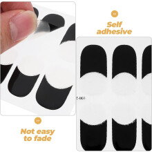 Gel UV semi-uithardende nagelstickers, zelfklevende manicure stickers, nagelkunst accessoires voor doe-het-zelf