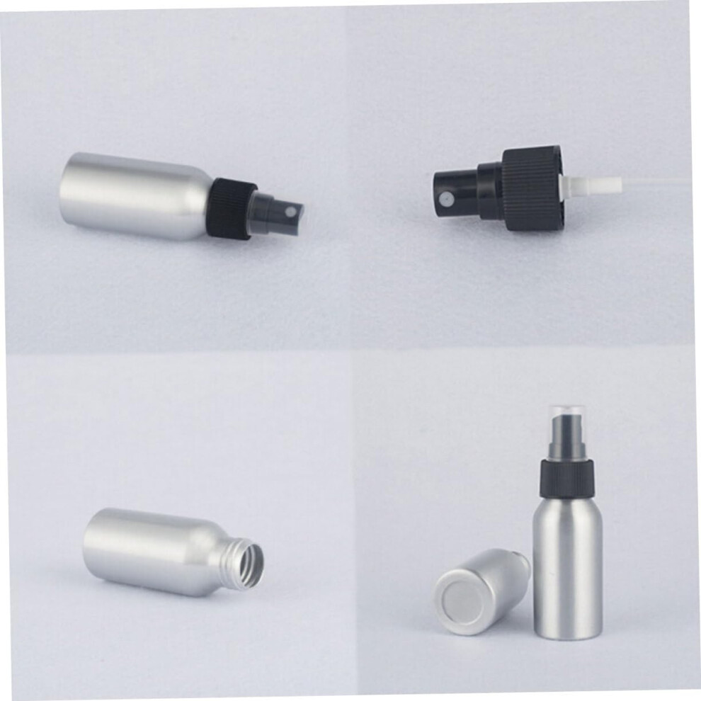 Hkhbjs Aluminum Spray Bottle Portable Travel Bottles Refillable Empty For Toiletries Camping Hiking