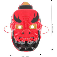 2 db-os ijesztő Tengu maszk japán stílusú horror cosplay fejdísz
