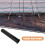 Support de canne à pêche monotube, fixation pour bateau, en plastique noir. 4