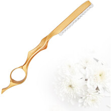 Haaruitdunningsscheermes, haarlaagscheermes voor professioneel gebruik en uitdunning, geschikt voor kappers en salons.