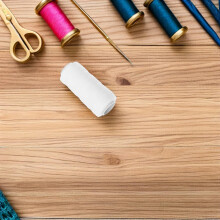 5 rollen draad voor gezichtsontharing, katoenen draad voor epilator
