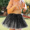 Black Cat Headband Cat Ears e cauda para Halloween Cosplay Acessórios 7