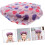 Bonnet de douche doublé pour femme, imperméable et élastique, bonnet de bain 8