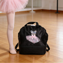 Tanzrucksack für Jungen und Mädchen, Ballett-Sporttasche für Jungen und Mädchen, Gymnastik, Übernachtungen, Wochenendausflüge, Mädchen
