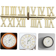 Digitaluhr-Ziffern-Set, römische Ziffernuhr-Zubehör für DIY-Projekte, Komponenten