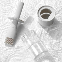 Basting Brush Bottle Silicone Oil Brush for BBQ and Grilling High-Temperature Resistant Ergonomic Handle