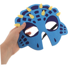 Dinosaurusstaartmasker met bandje, geschikt voor rollenspel, cosplay en als dierenaccessoire.
