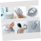 Silicone Back Brush Long Handle Double-sided Bath Body Brush 6