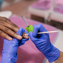 Rocket Wolframstahl-Schleifkopf für Nagelkunst, Metall-Nagelbohrer für Maniküre und Salongebrauch, sicher