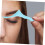 Eyebrow Shaping Template Silicone Beauty Tool Aid for Makeup Eyebrow Guide Stencil 6