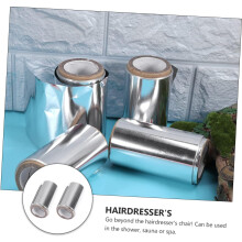 Haarfärbemittel-Aluminiumfolie, 3 Stück, silberfarben